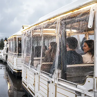 Il Trenino Mercurio in tour con ogni condizione meteo